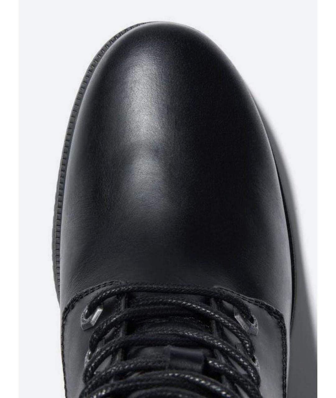 TIMBERLAND Черные кожаные ботинки, фото 3