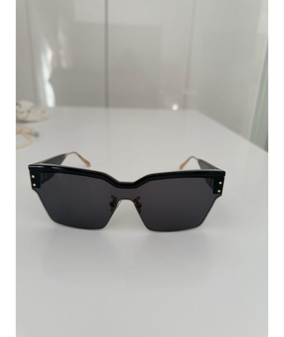 CHRISTIAN DIOR Темно-синие металлические солнцезащитные очки, фото 8