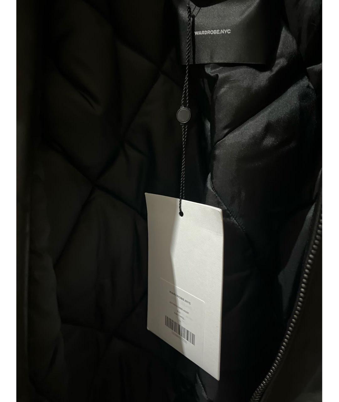 WARDROBE.NYC Черная кожаная куртка, фото 3