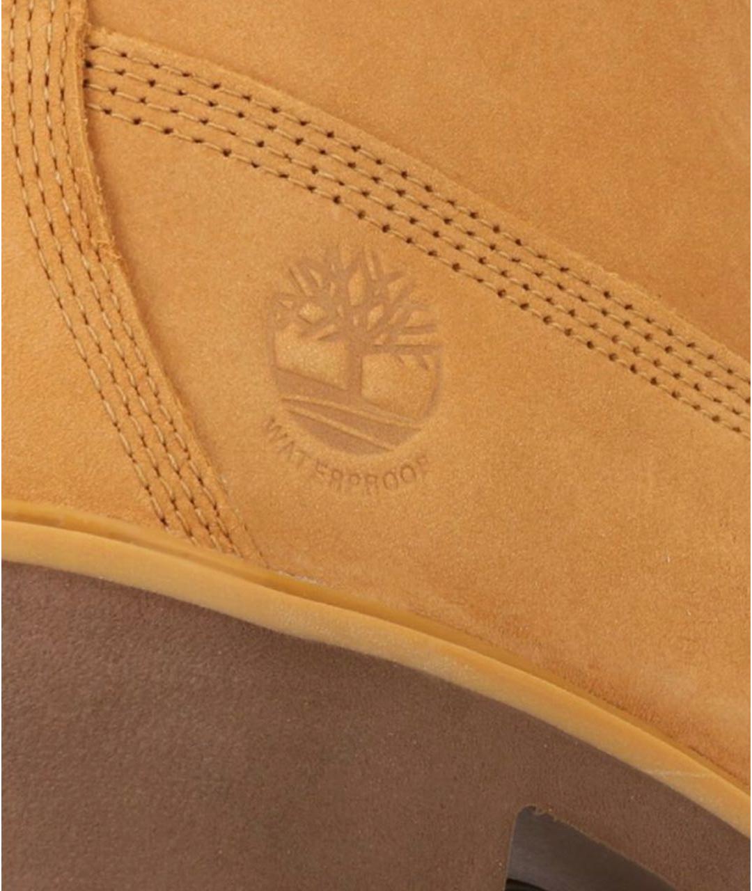 TIMBERLAND Горчичные кожаные ботинки, фото 5