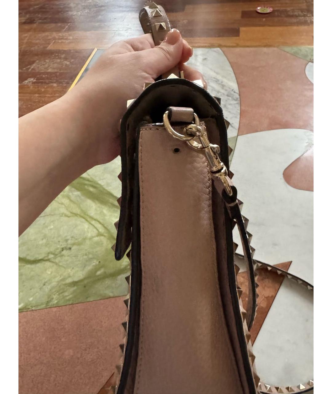 VALENTINO Мульти кожаная сумка с короткими ручками, фото 5