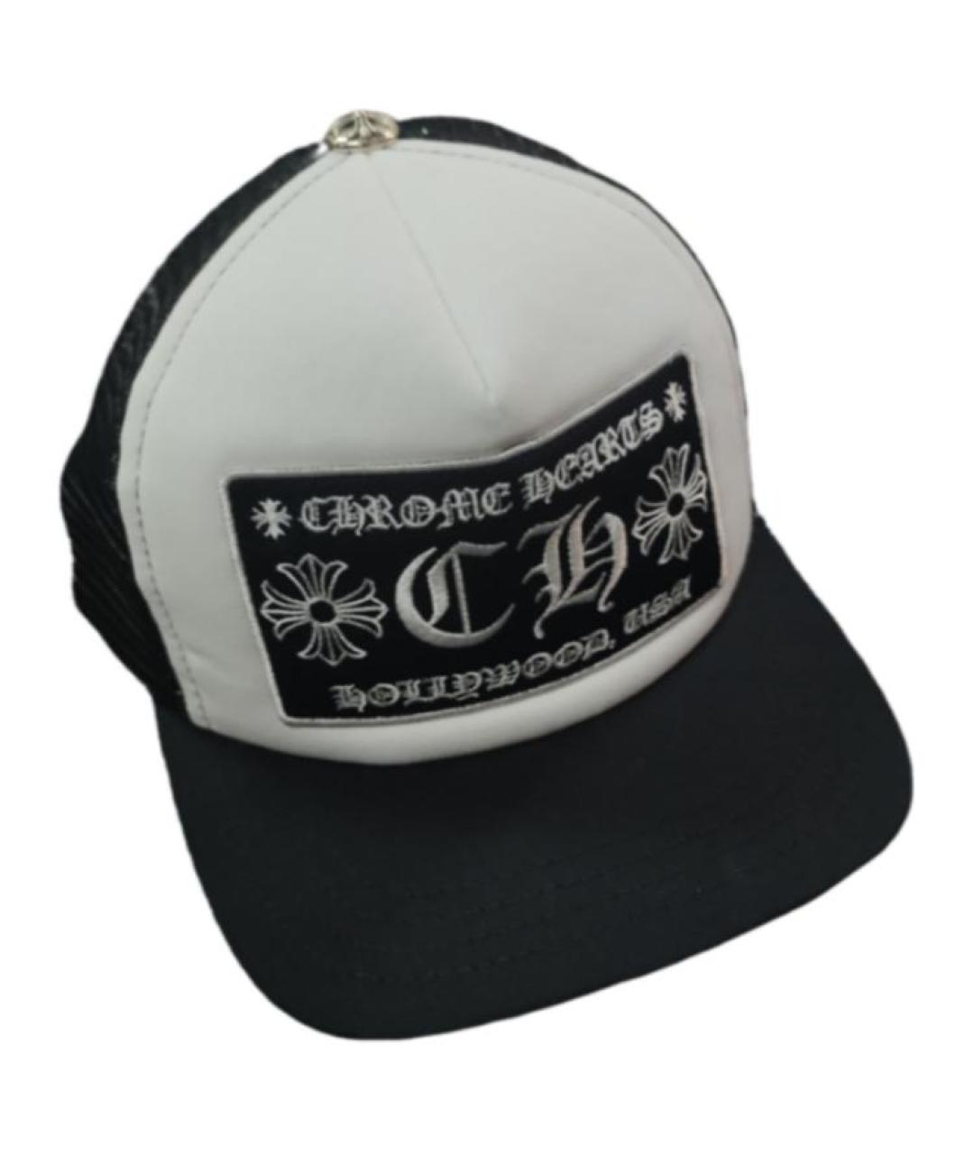 CHROME HEARTS Черная хлопковая кепка/бейсболка, фото 1