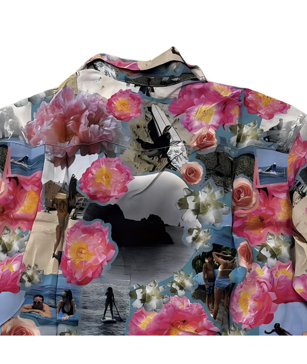 CHROME HEARTS Мульти хлопковая кэжуал рубашка, фото 5