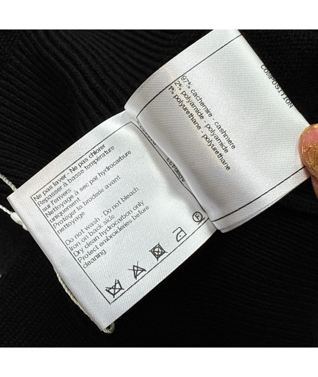 CHANEL Черный джемпер / свитер, фото 8