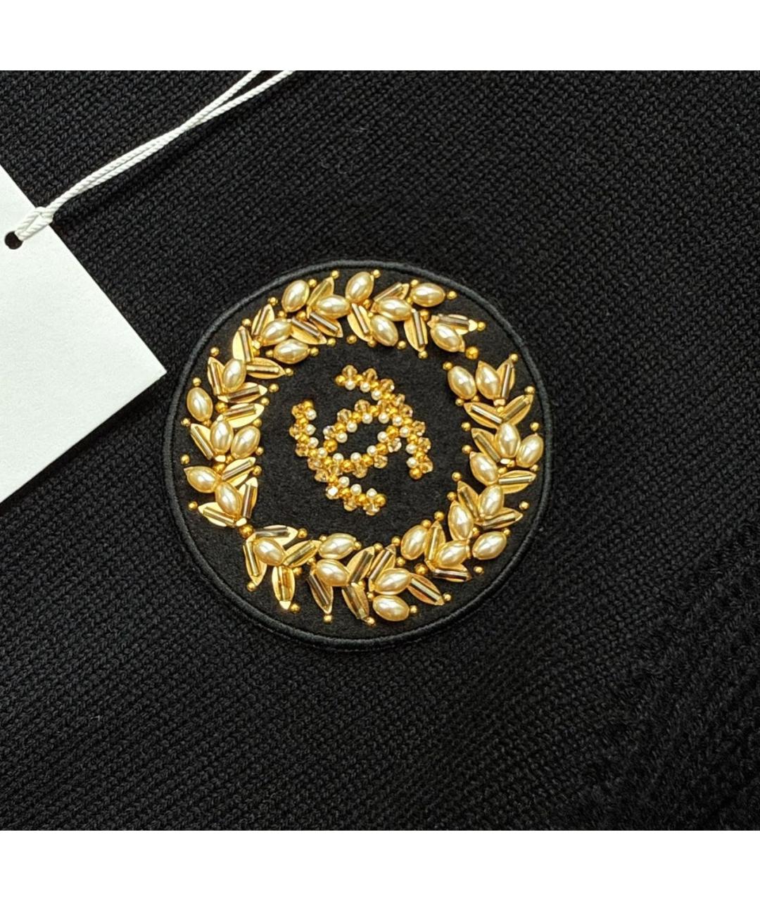 CHANEL Черный джемпер / свитер, фото 5