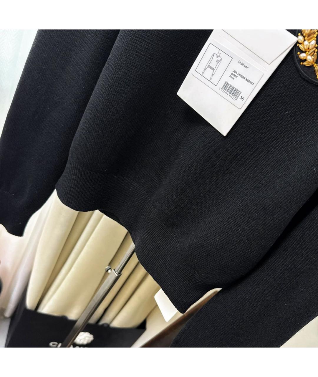 CHANEL Черный джемпер / свитер, фото 6
