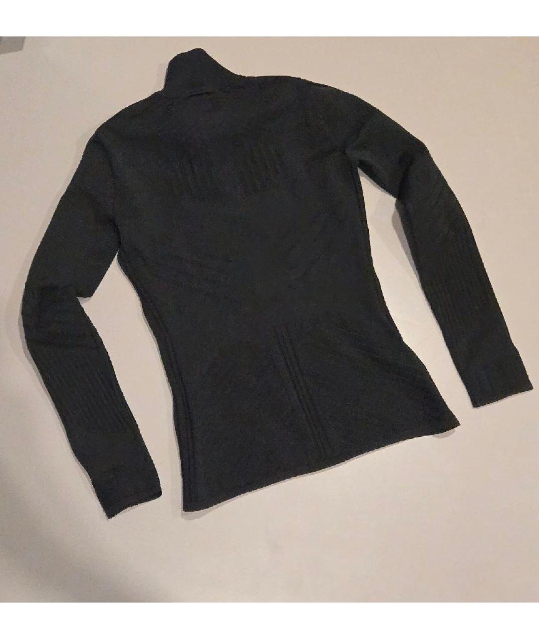 PRADA Черная полиэстеровая водолазка, фото 6