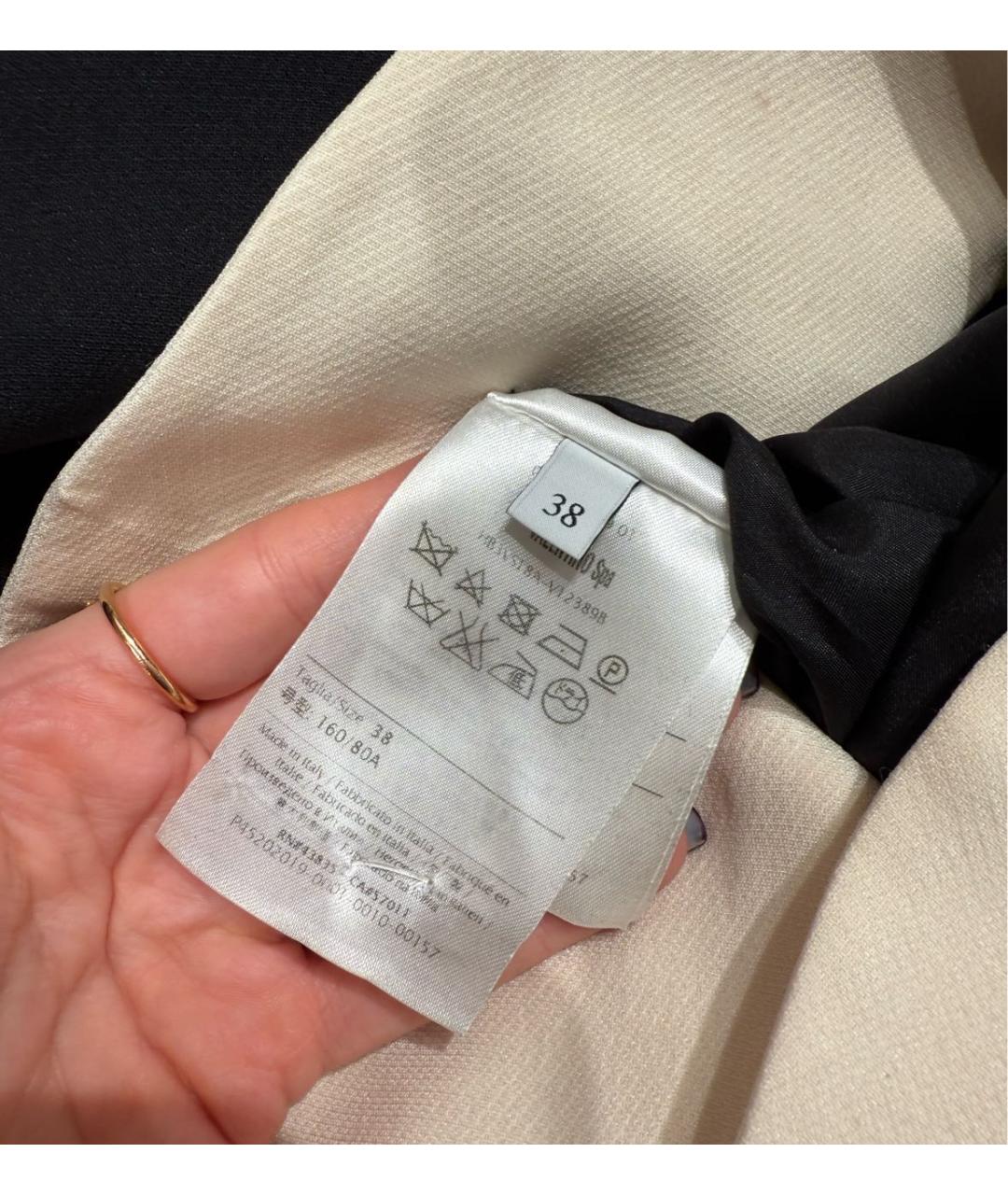 VALENTINO Черное повседневное платье, фото 7