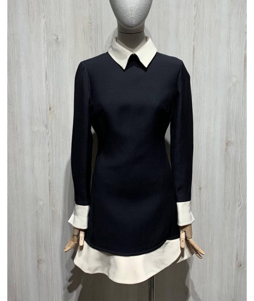 VALENTINO Черное повседневное платье, фото 9