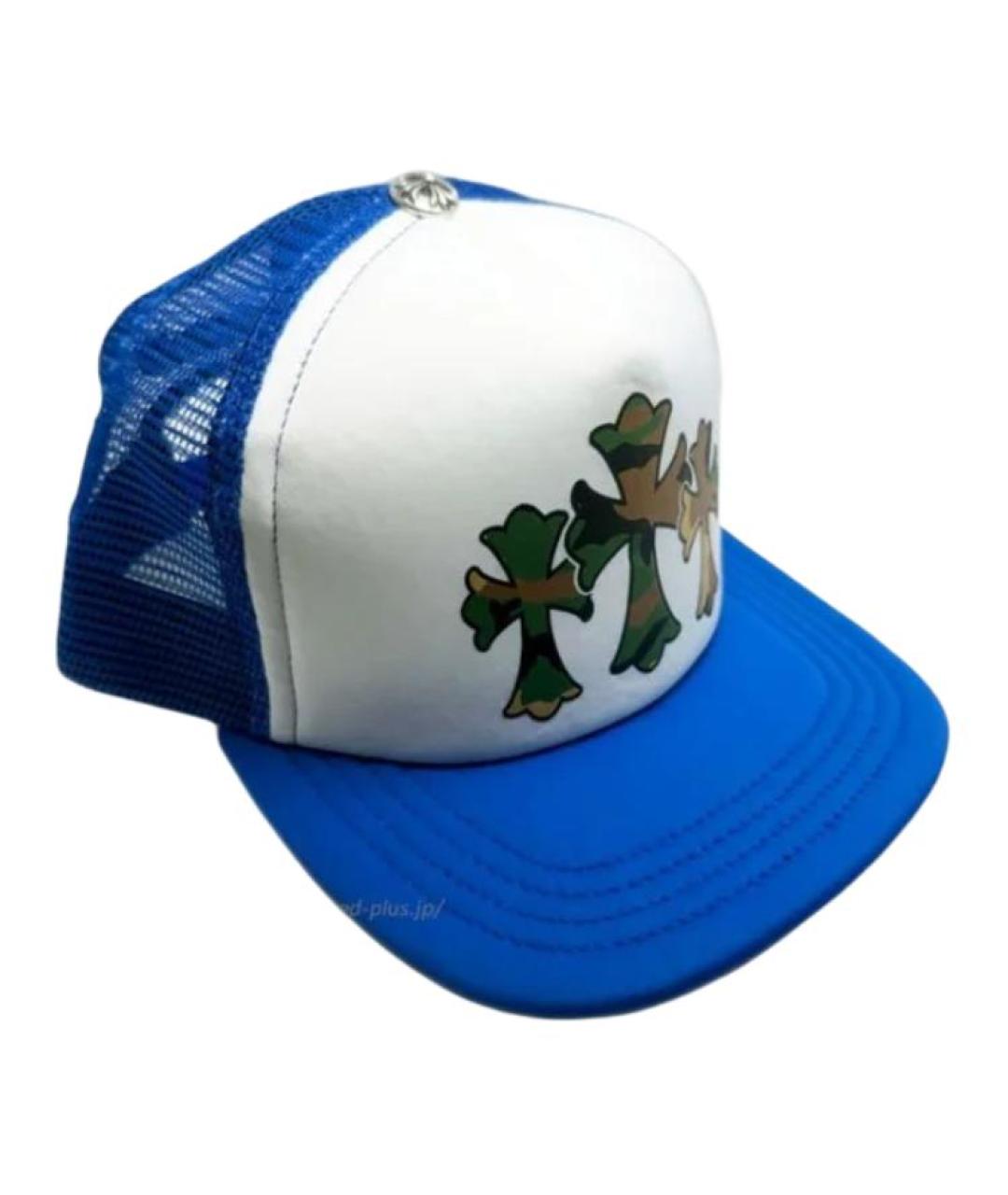 CHROME HEARTS Белая хлопковая кепка/бейсболка, фото 2