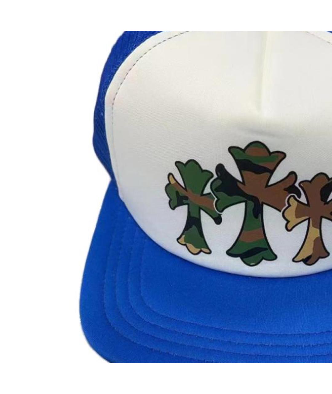 CHROME HEARTS Белая хлопковая кепка/бейсболка, фото 3