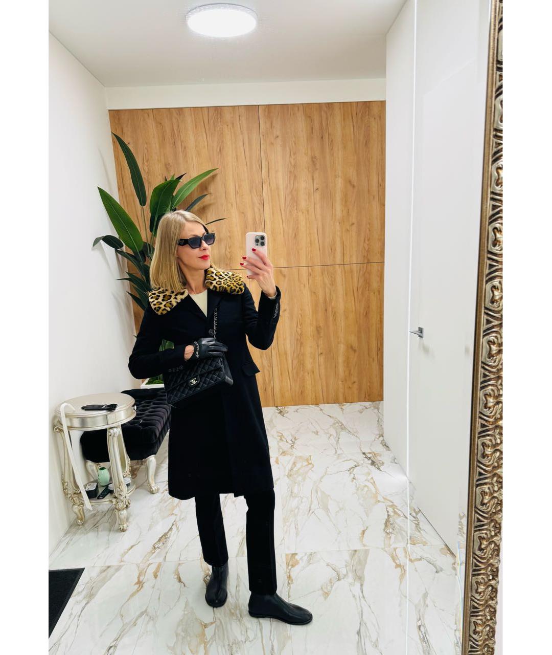 ICEBERG Черное шерстяное пальто, фото 8