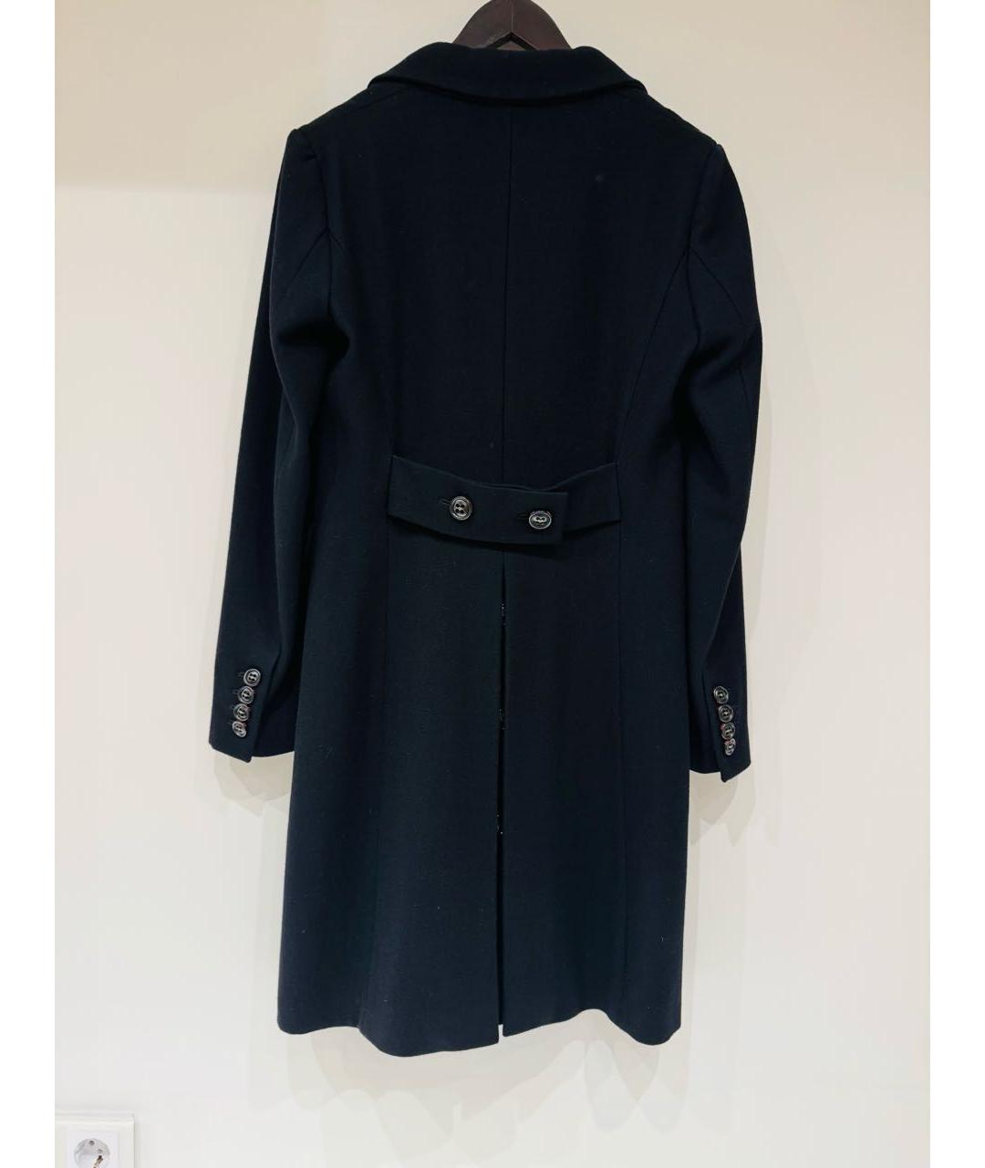 ICEBERG Черное шерстяное пальто, фото 2