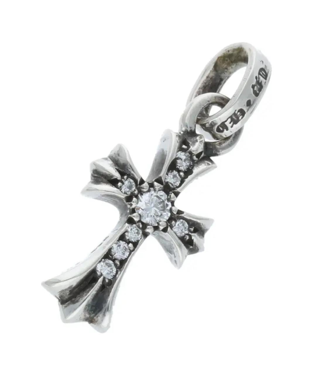 CHROME HEARTS Серебряная латунная подвеска, фото 1