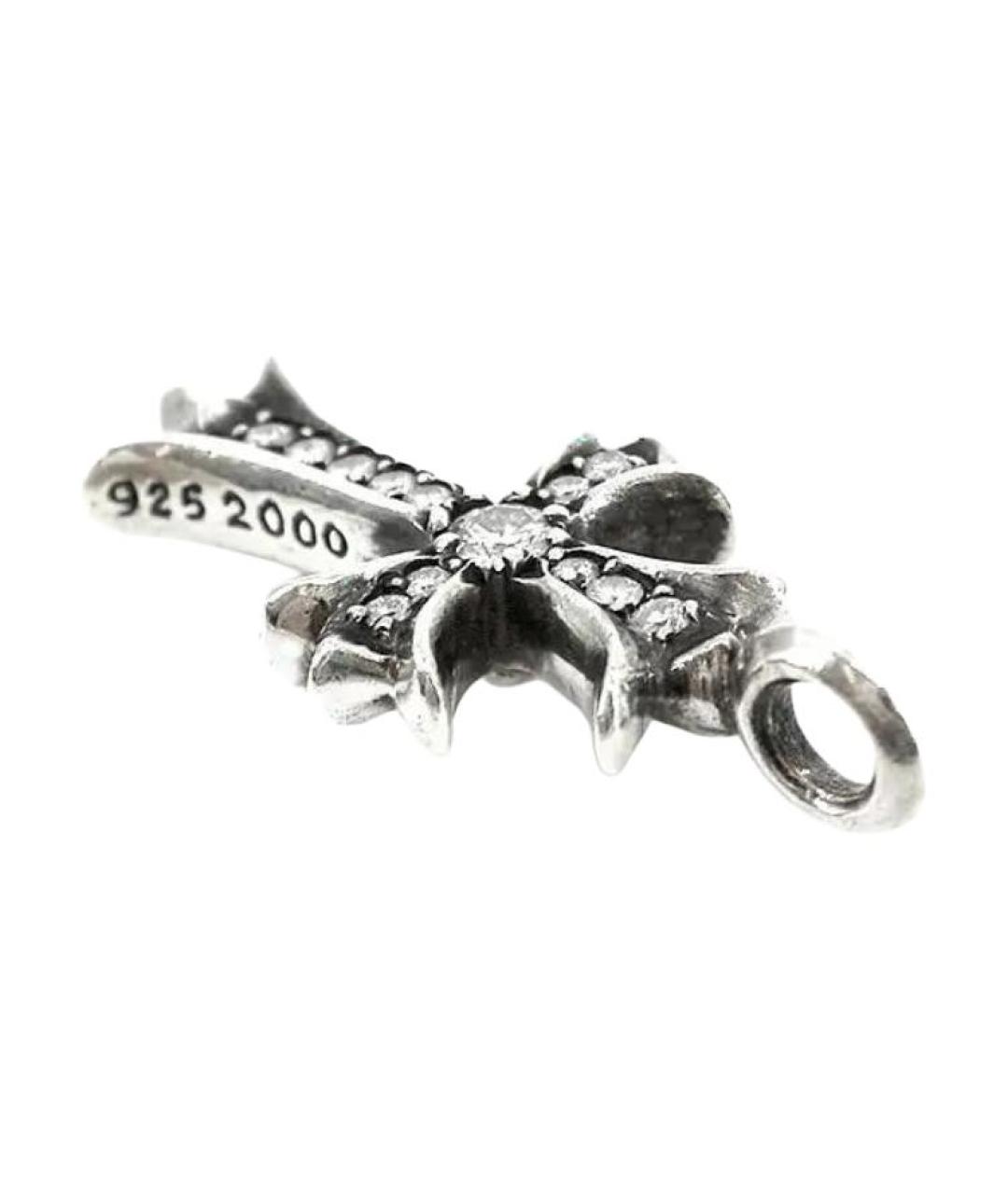 CHROME HEARTS Серебряная латунная подвеска, фото 2