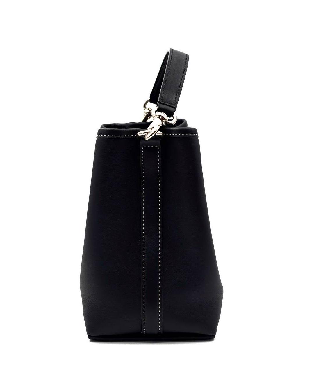 GUCCI Черная кожаная сумка через плечо, фото 3