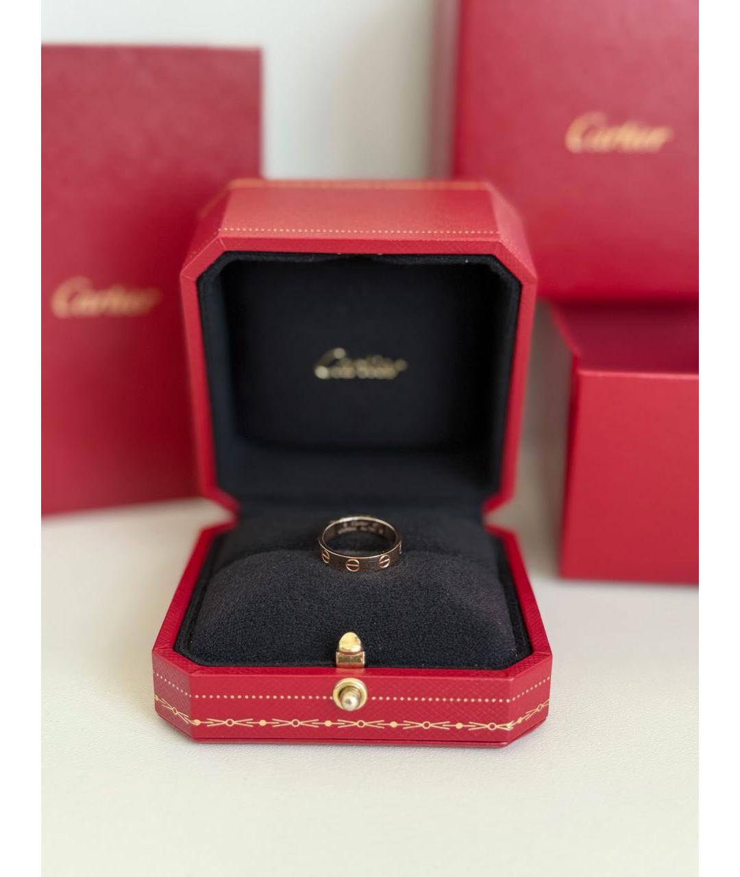 CARTIER Золотое кольцо из розового золота, фото 9