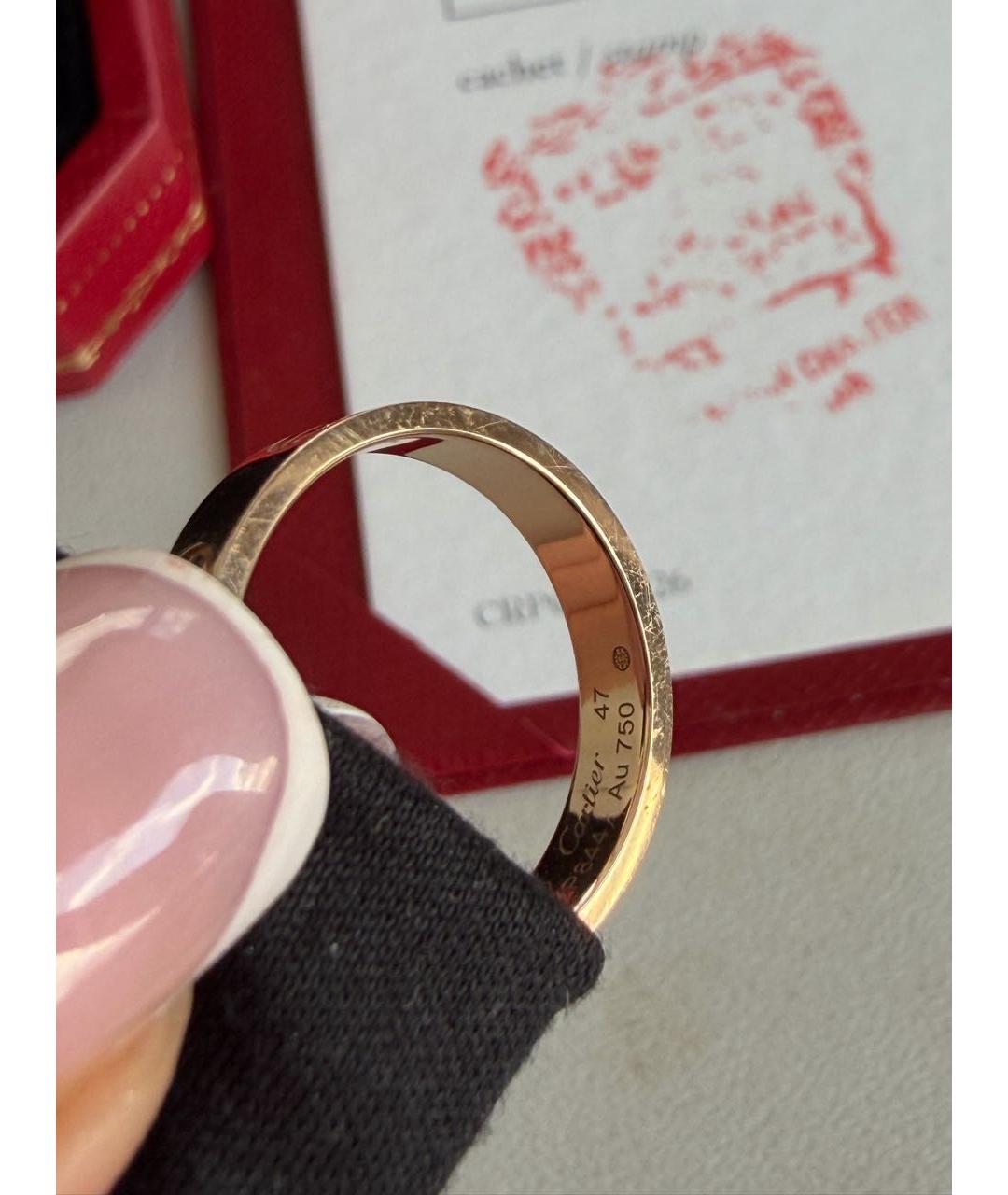 CARTIER Золотое кольцо из розового золота, фото 6