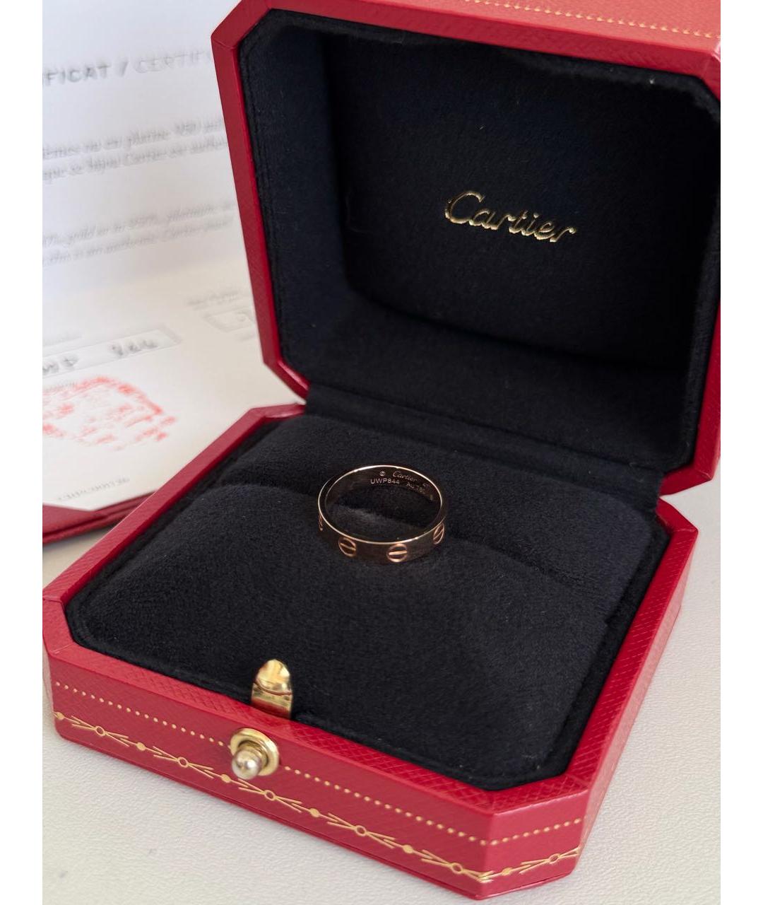 CARTIER Золотое кольцо из розового золота, фото 2