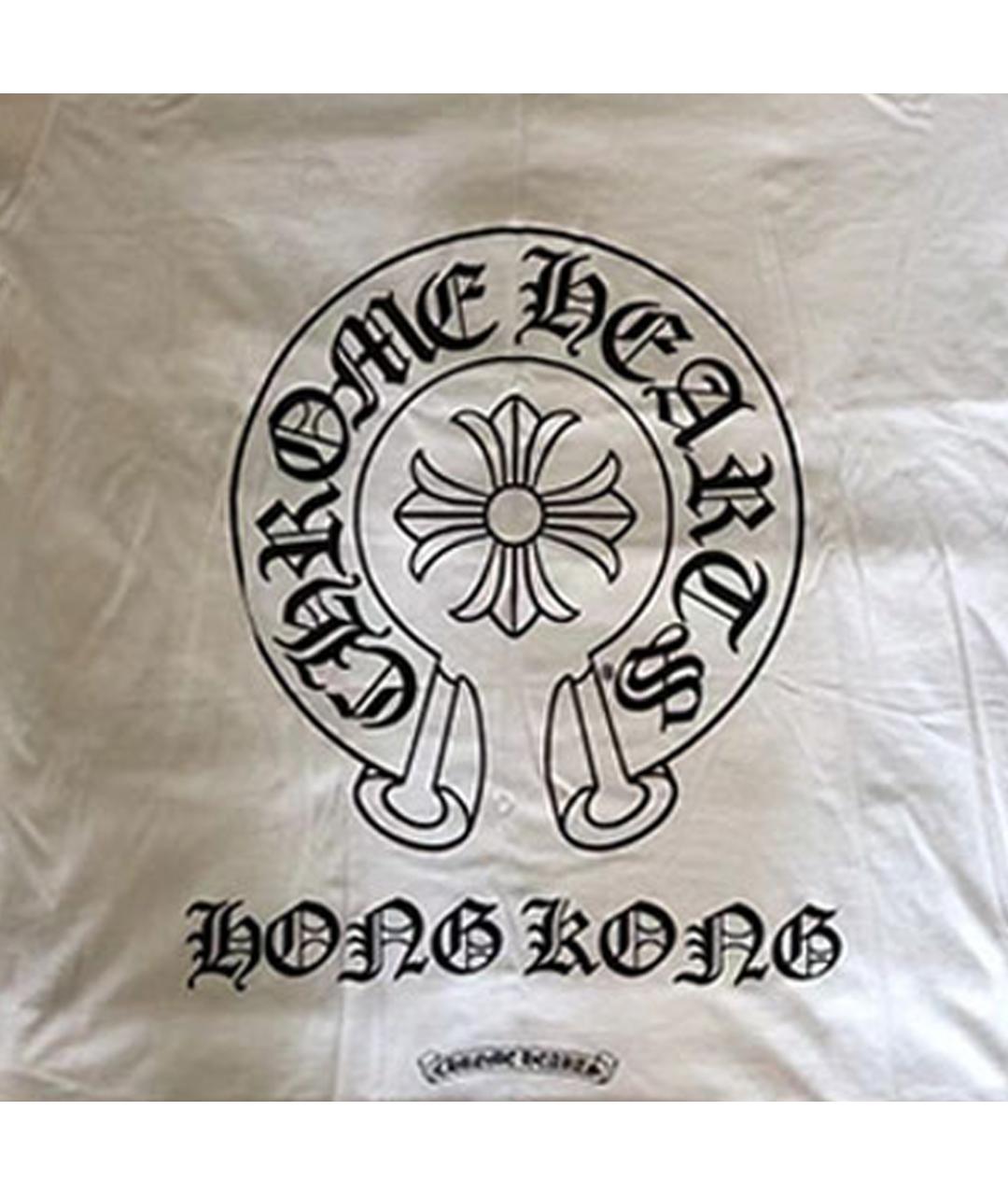 CHROME HEARTS Белая хлопковая футболка, фото 6