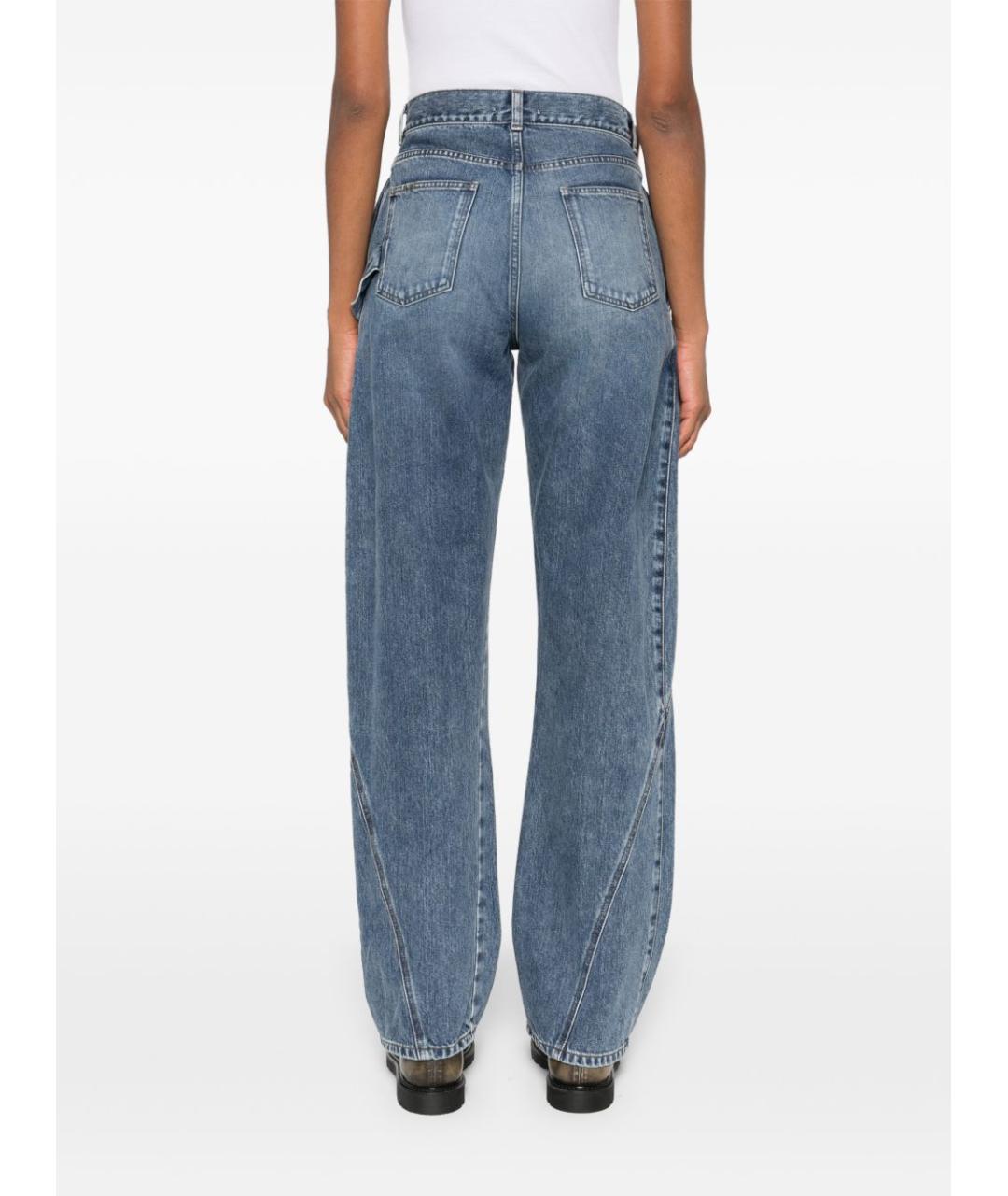 J.W.ANDERSON Хлопковые прямые джинсы, фото 5