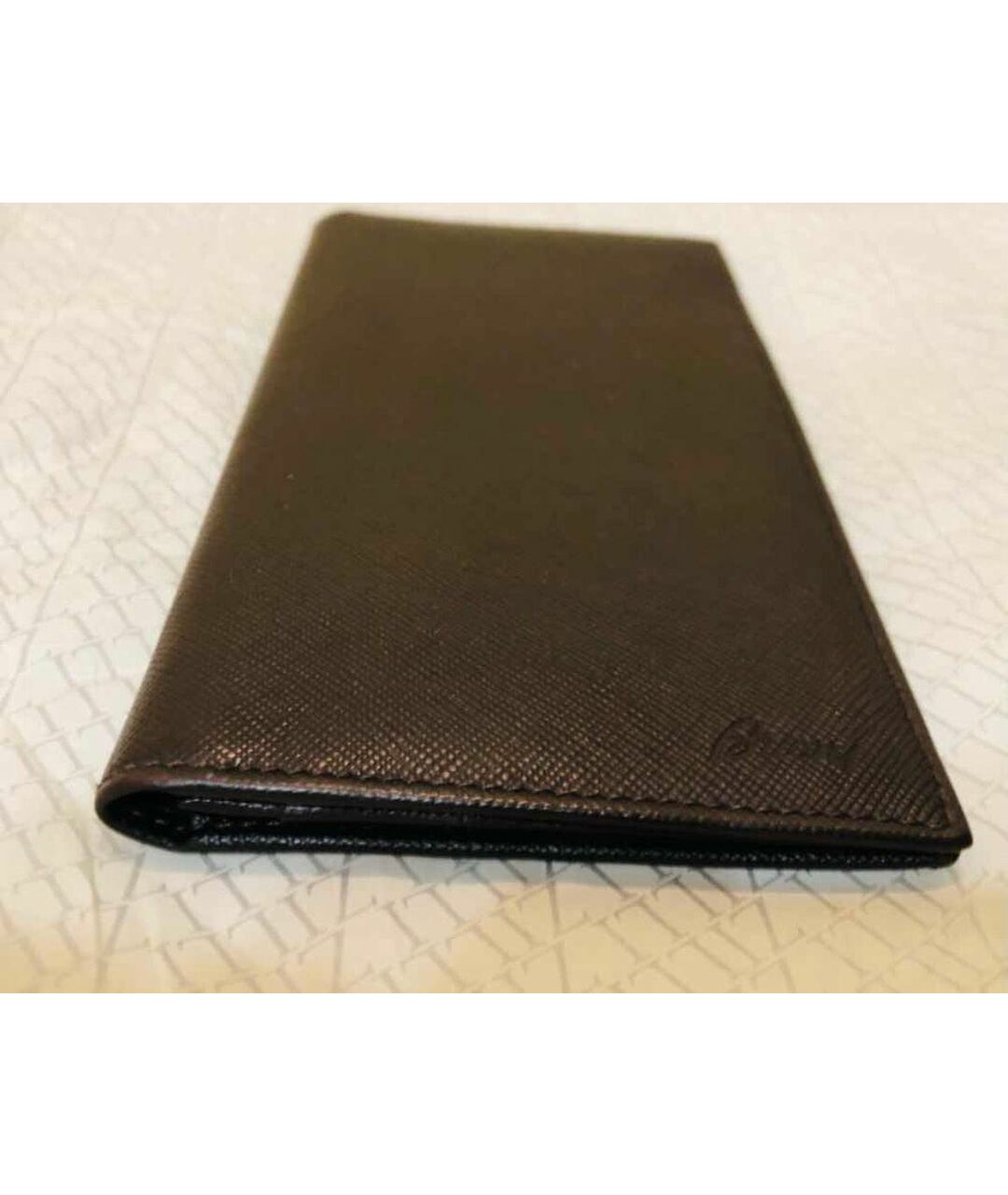 BRIONI Коричневый кожаный кошелек, фото 5