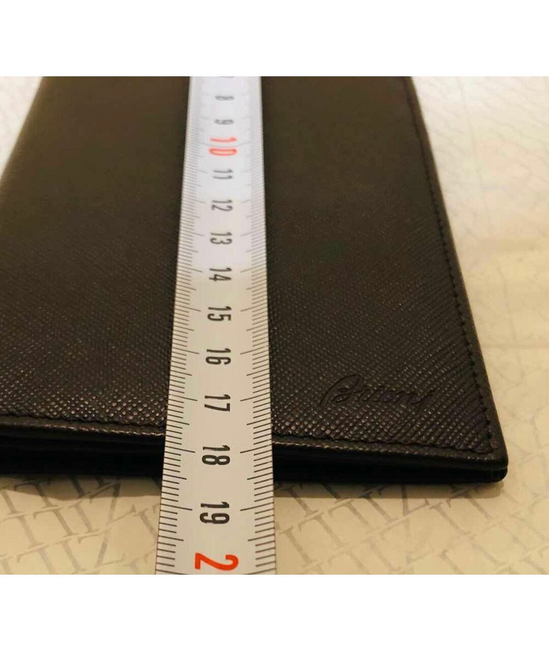 BRIONI Коричневый кожаный кошелек, фото 6