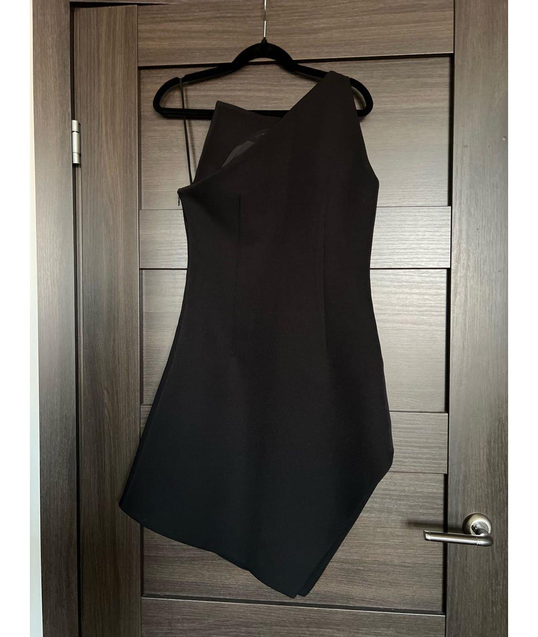 COPERNI Черное полиэстеровое коктейльное платье, фото 2