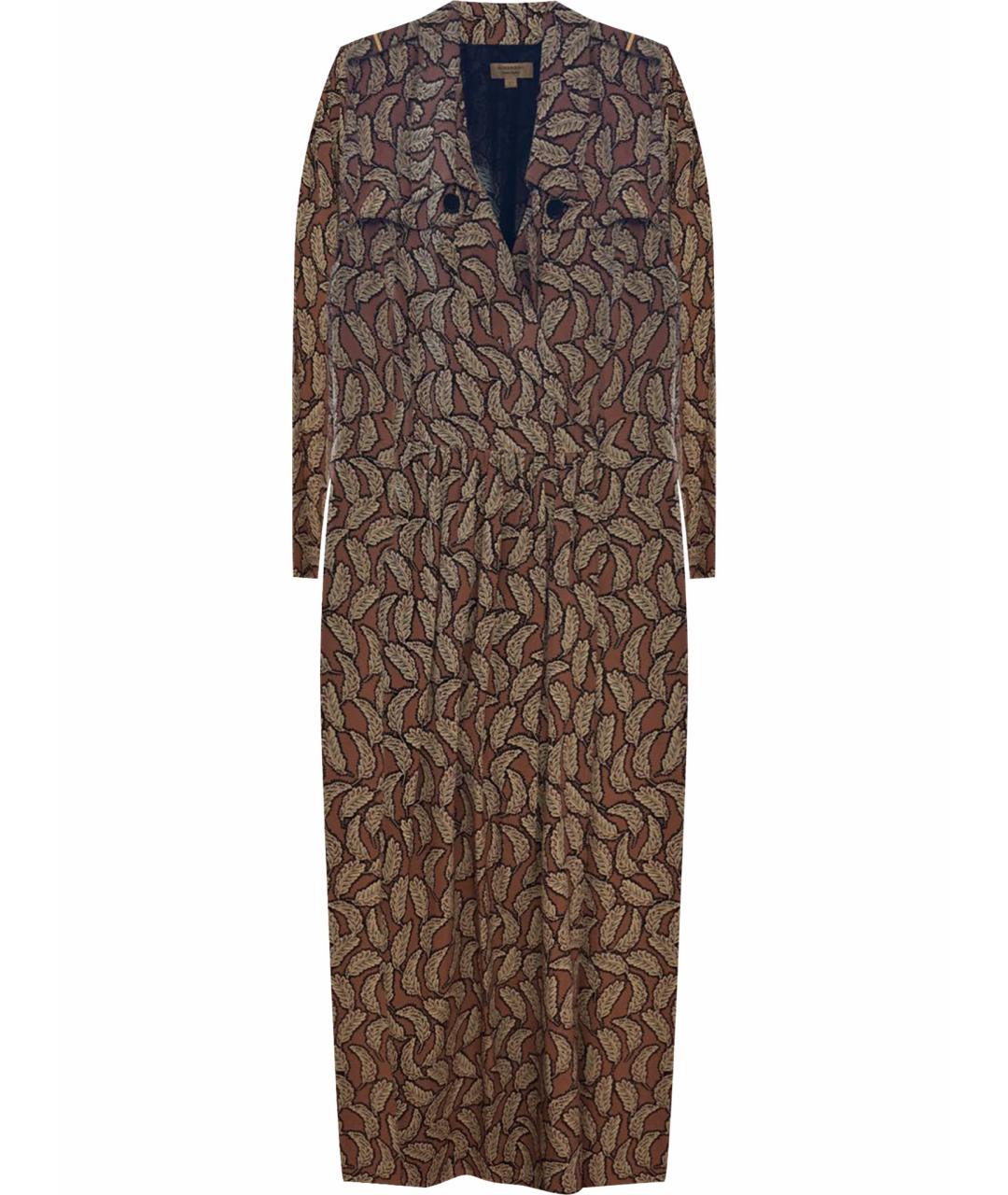 BURBERRY Розовое шелковое вечернее платье, фото 1