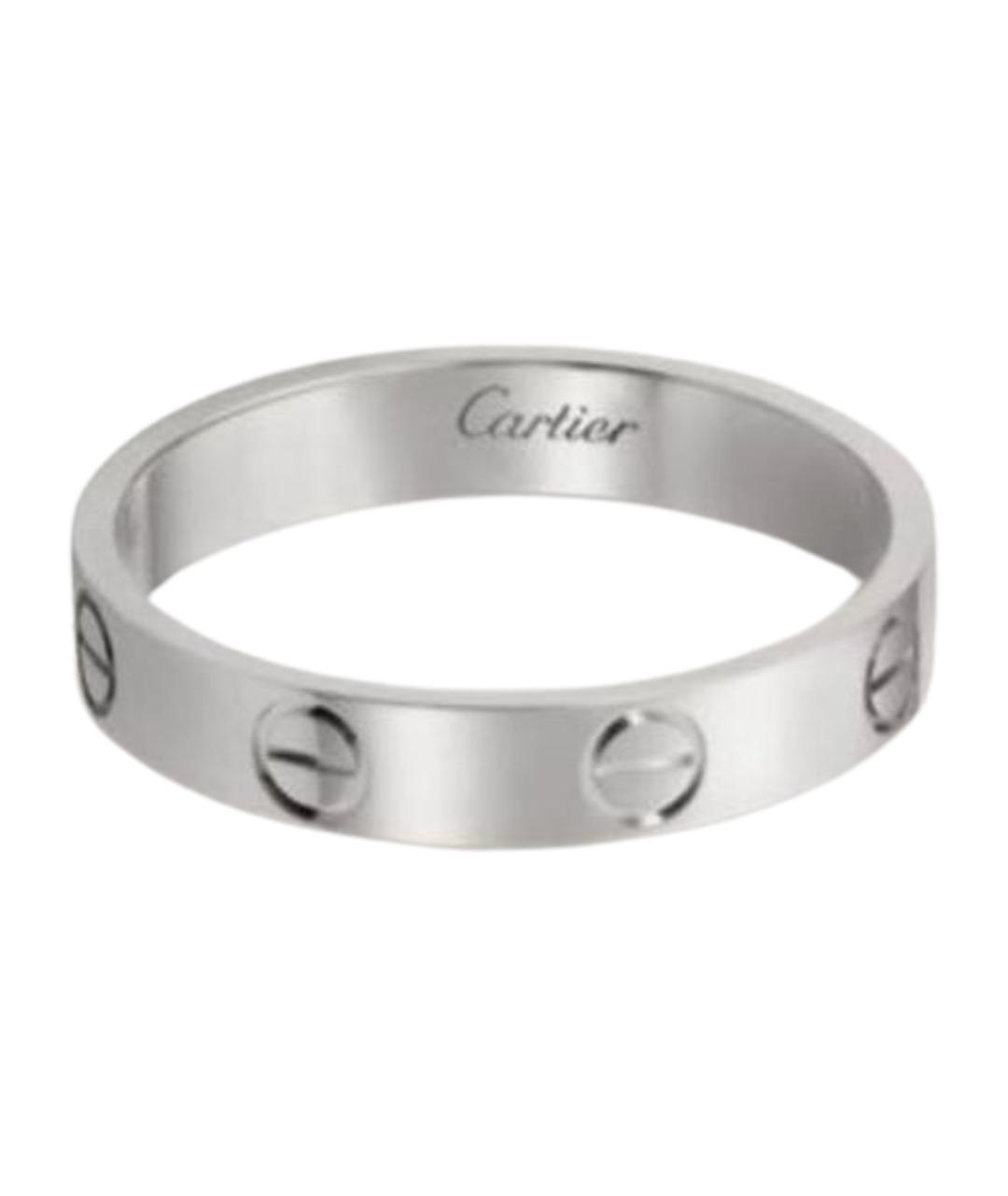 CARTIER Серебряное кольцо из белого золота, фото 1