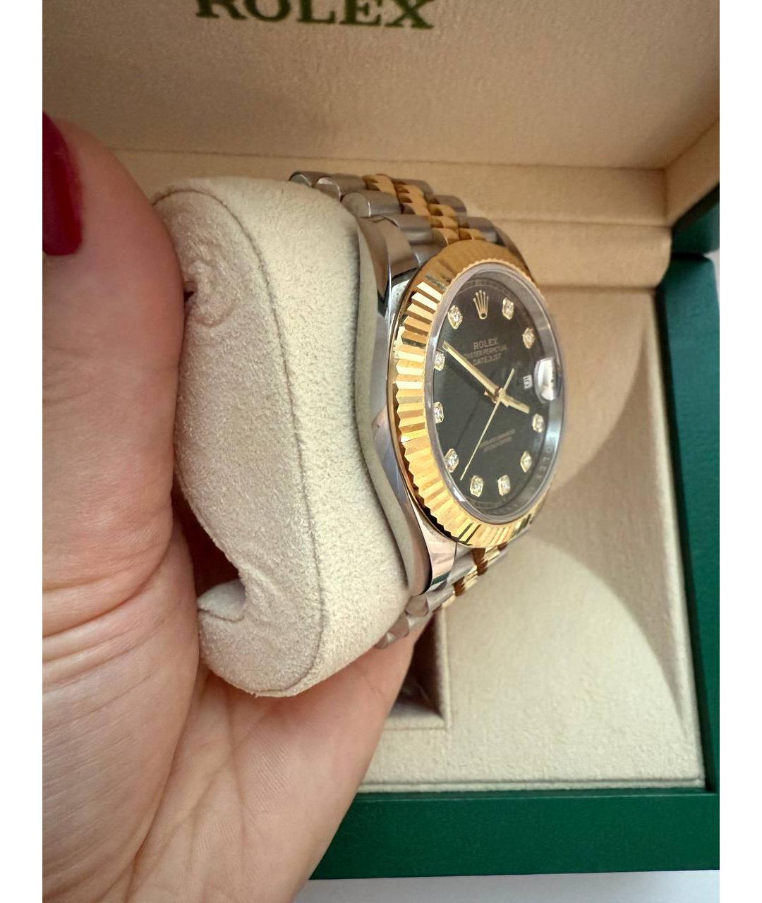 ROLEX Золотые часы из желтого золота, фото 4