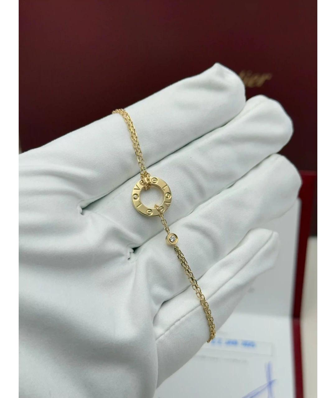 CARTIER Золотой браслет из желтого золота, фото 4