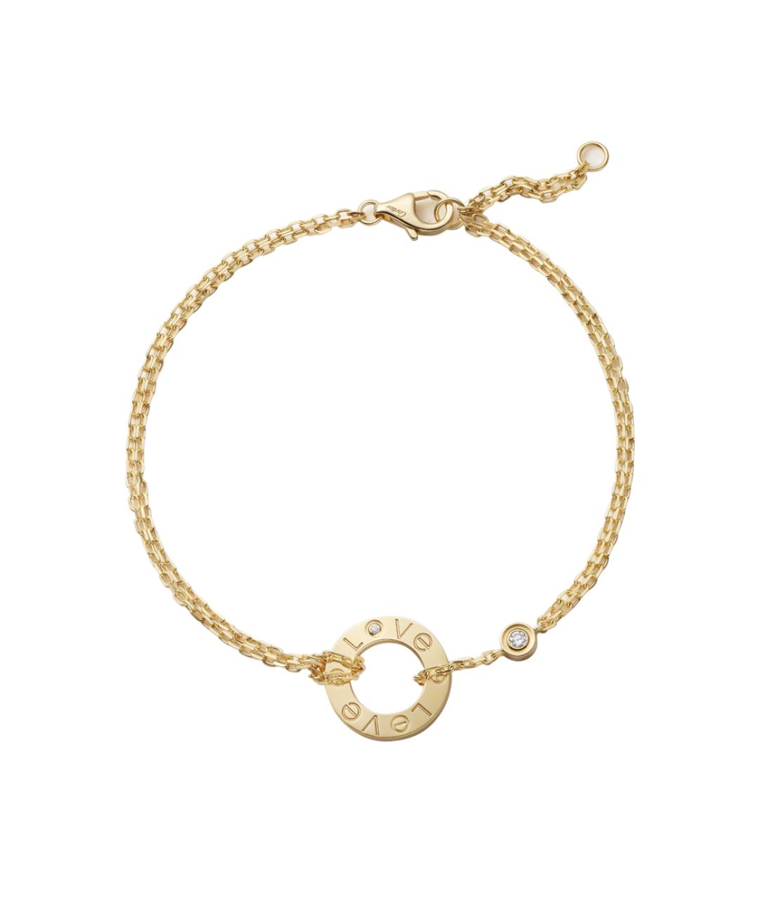 CARTIER Золотой браслет из желтого золота, фото 1