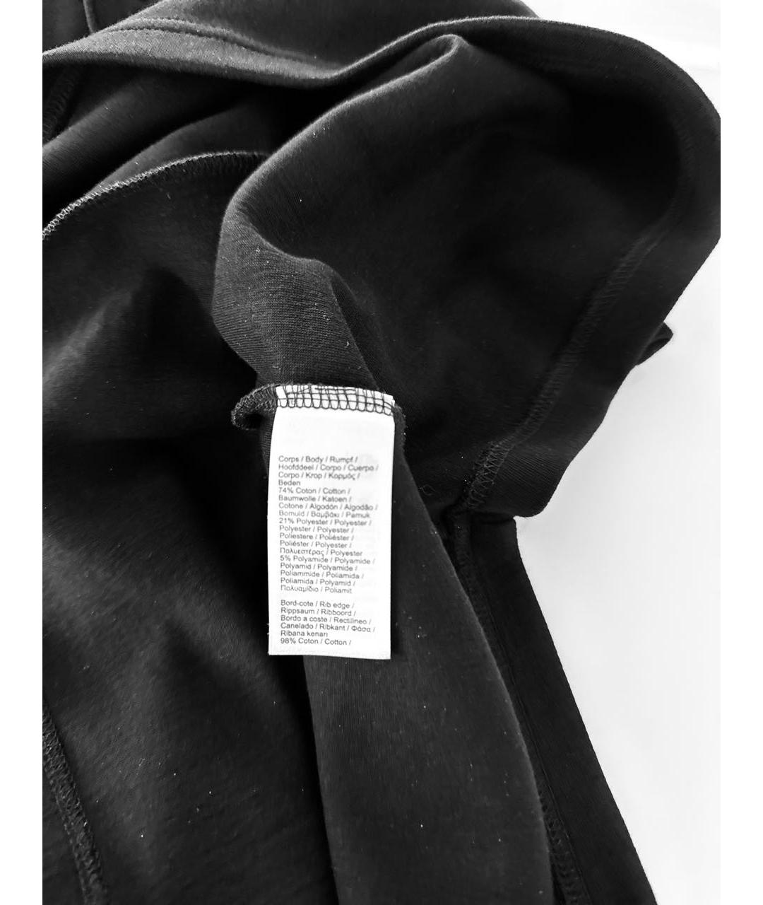 LACOSTE Черное хлопковое платье, фото 5