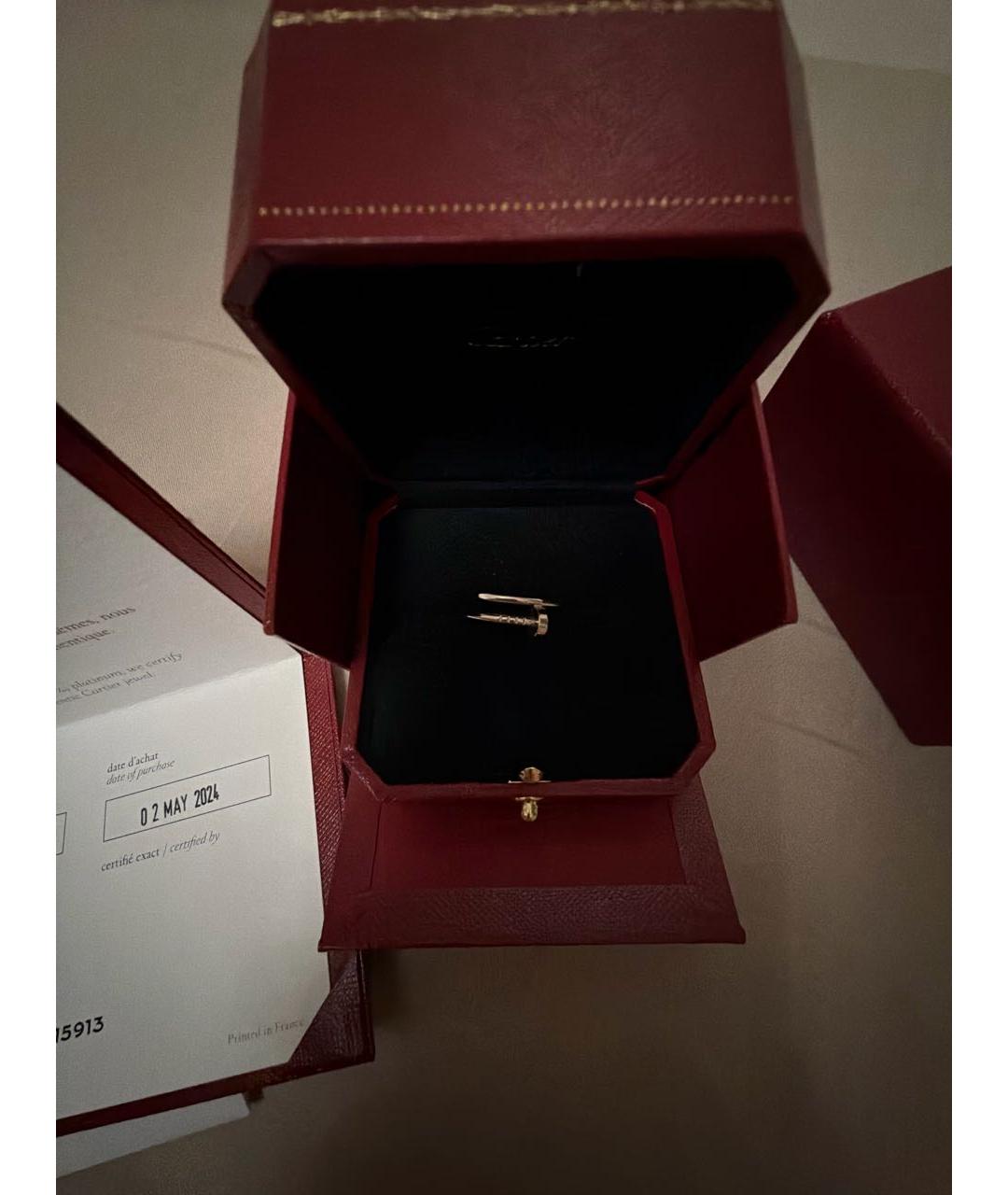 CARTIER Серебряное кольцо из белого золота, фото 2