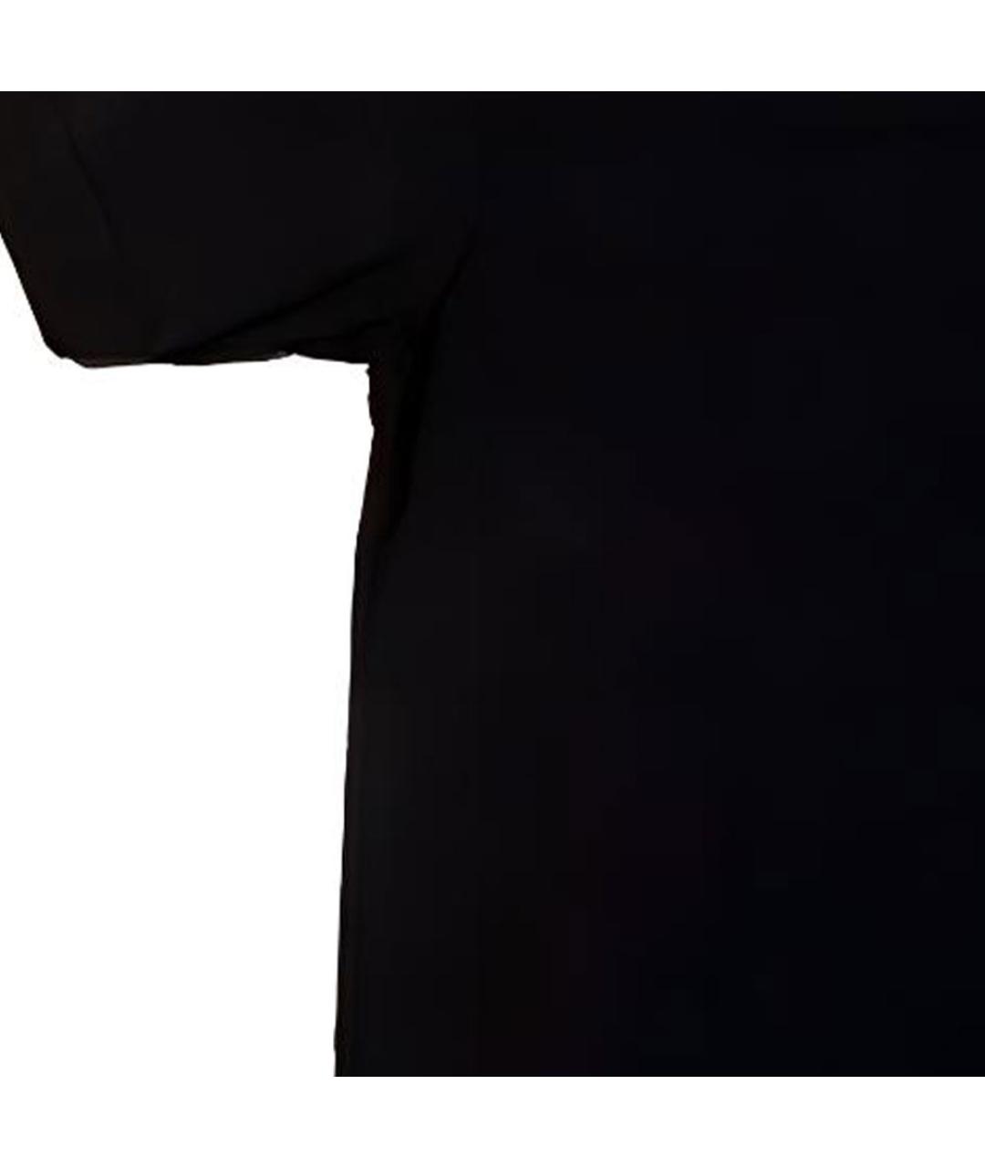 CHROME HEARTS Черная хлопковая футболка, фото 7