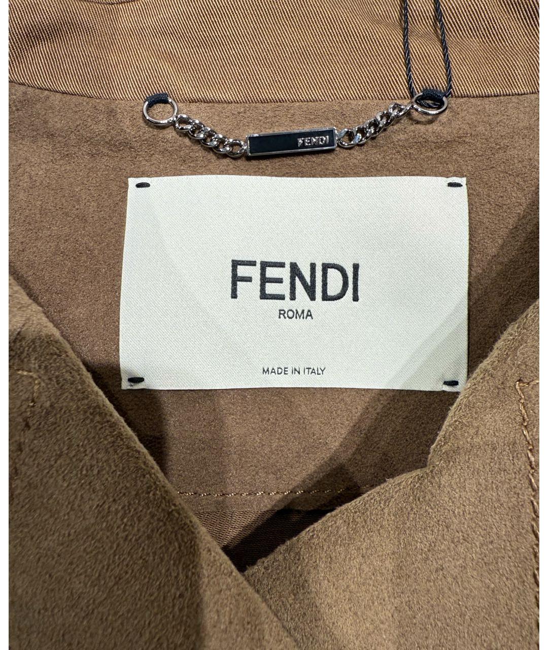 FENDI Мульти хлопковая куртка, фото 6