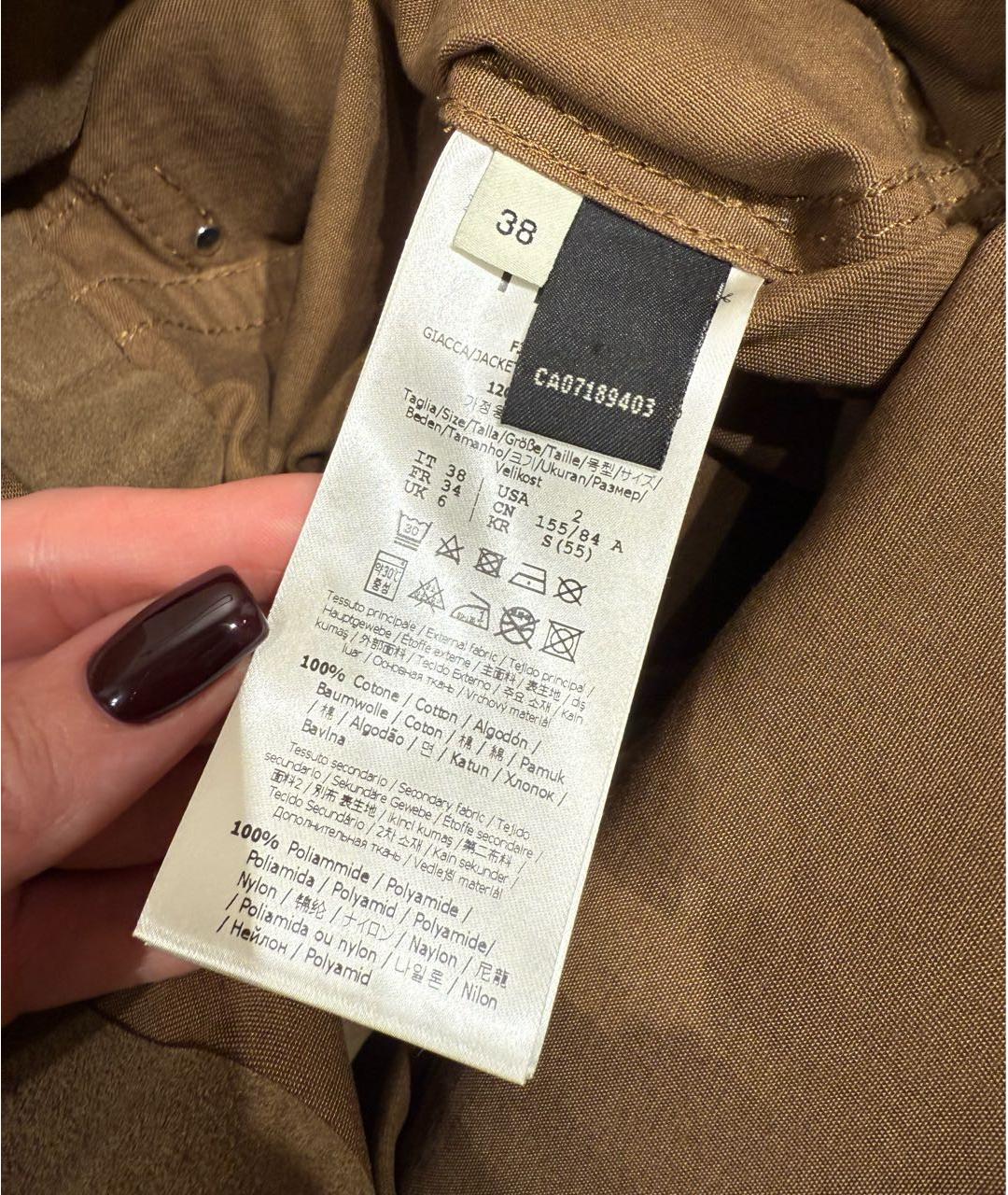 FENDI Мульти хлопковая куртка, фото 7