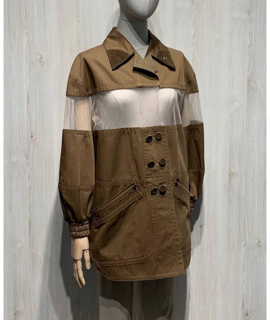 FENDI Мульти хлопковая куртка, фото 2