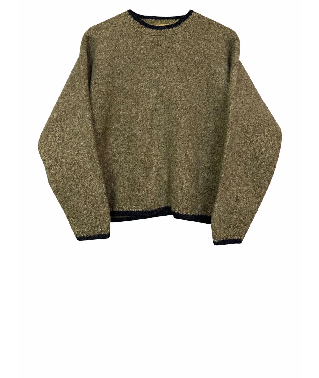 WOOLRICH Коричневый шерстяной джемпер / свитер, фото 1