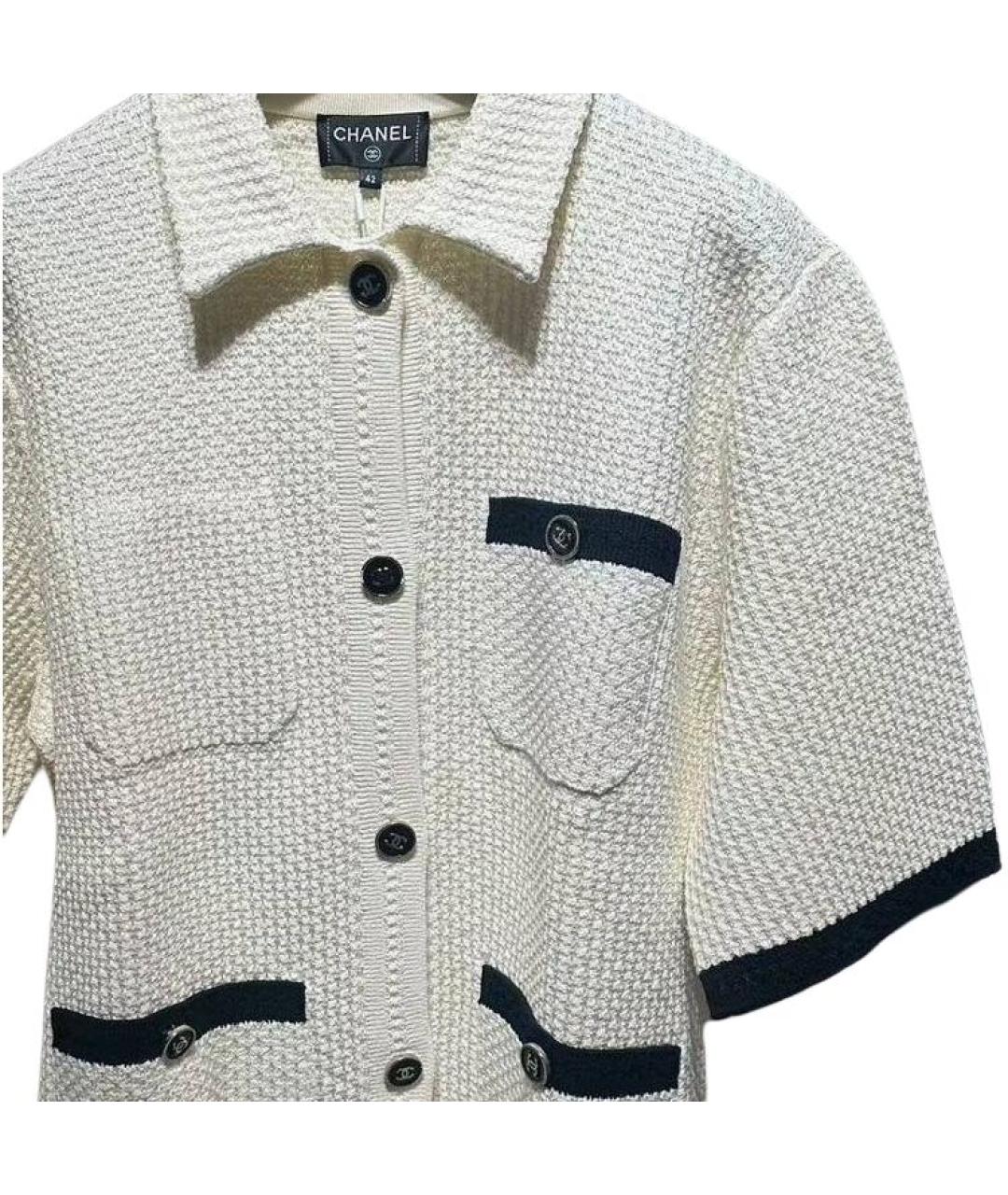 CHANEL Бежевый джемпер / свитер, фото 3