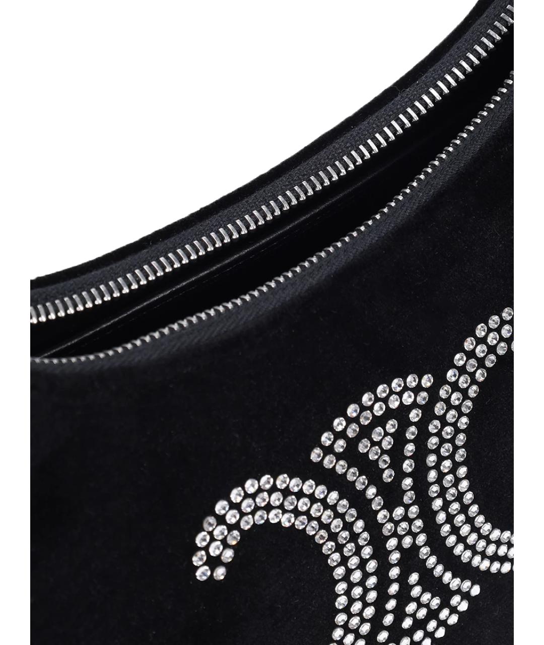 CELINE Черная сумка с короткими ручками, фото 5