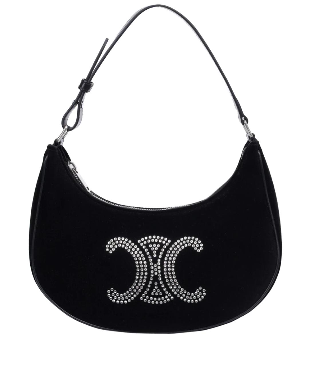 CELINE Черная сумка с короткими ручками, фото 3