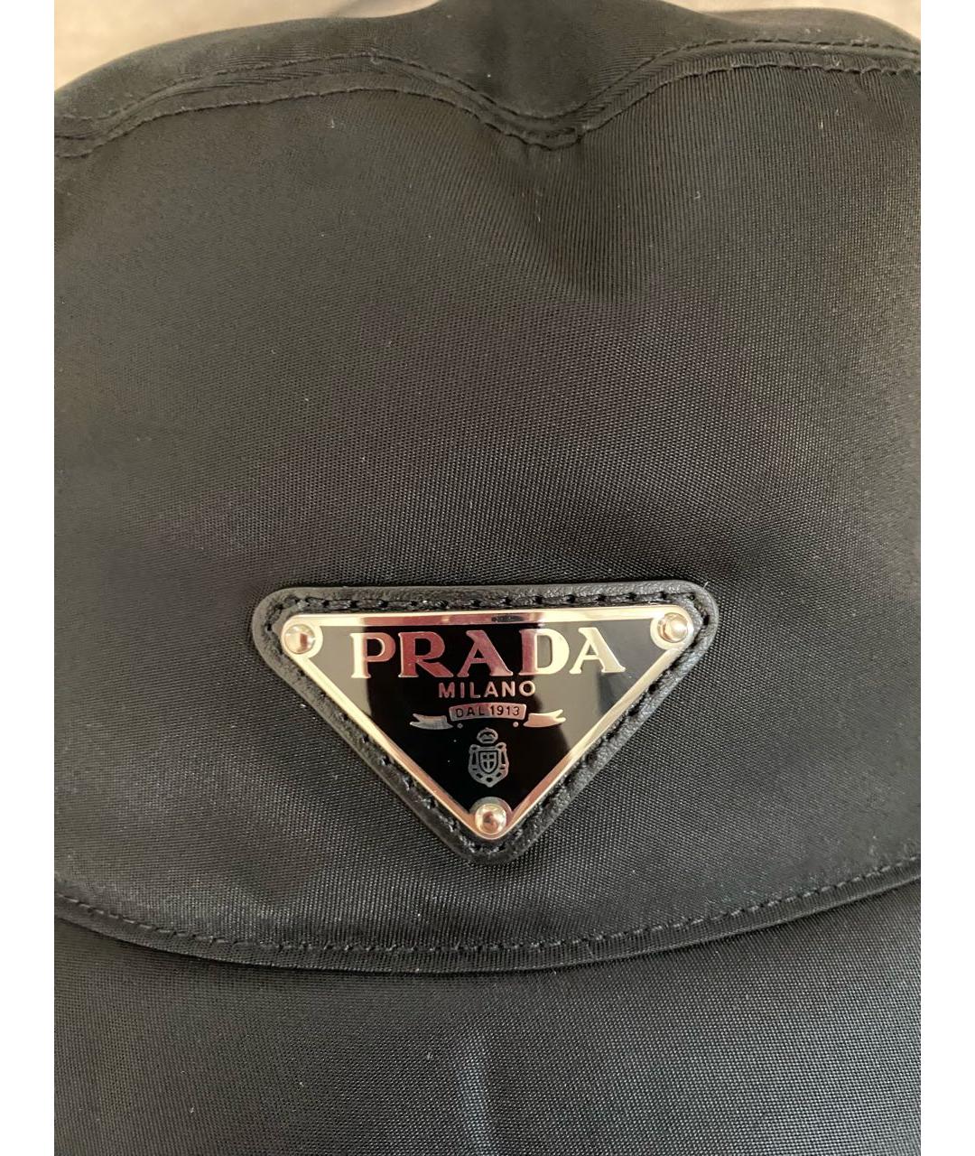 PRADA Черная панама, фото 3