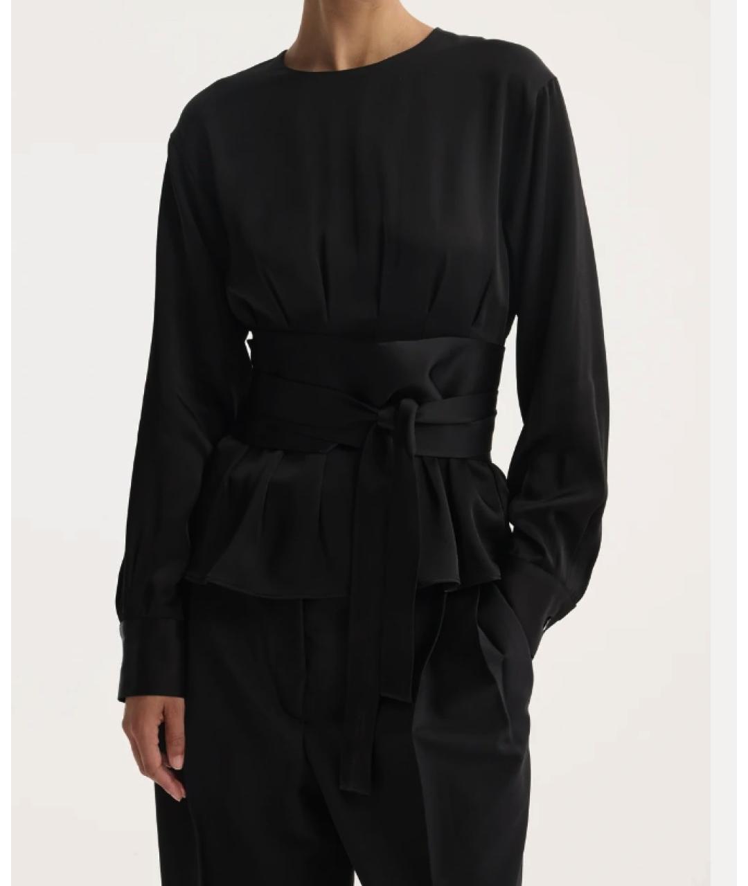 ROHE Черная блузы, фото 2