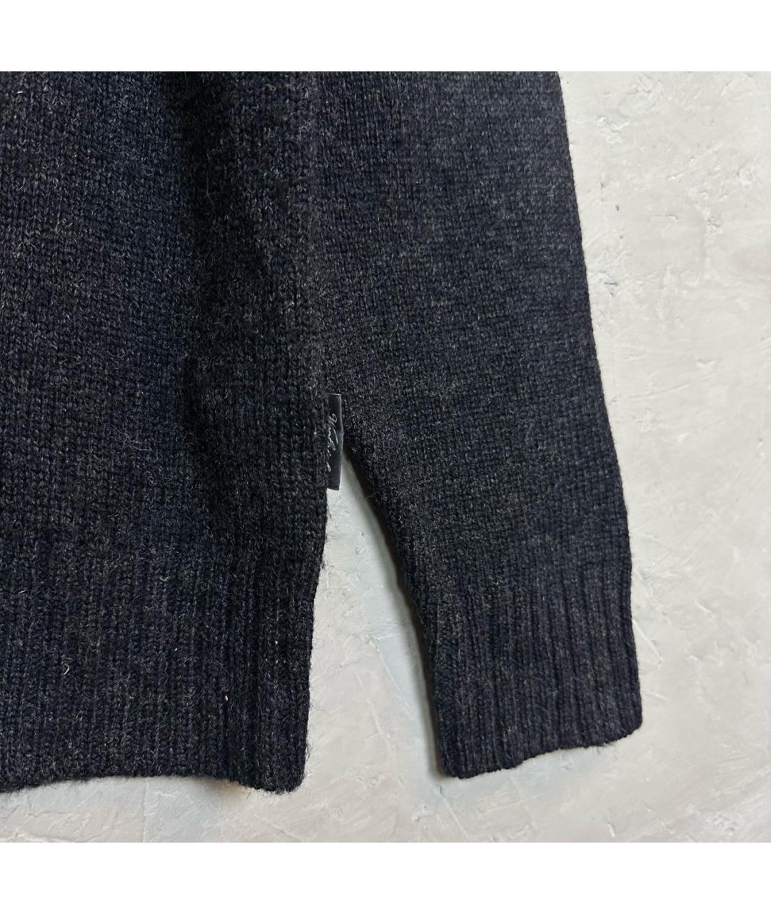 WOOLRICH Серый шерстяной джемпер / свитер, фото 6
