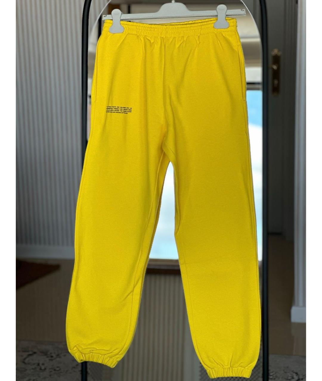 THE PANGAIA Желтый хлопковый спортивные костюмы, фото 2