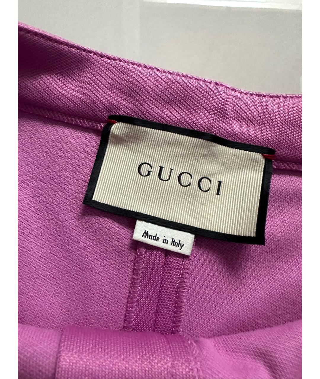 GUCCI Розовые леггинсы и велосипедки, фото 4