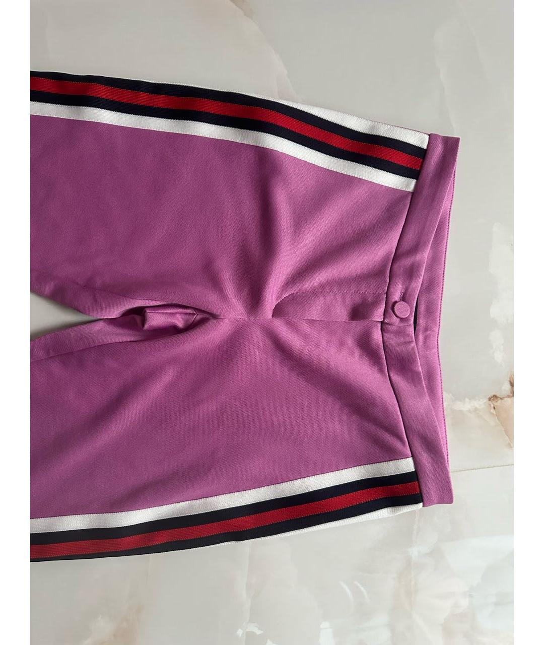 GUCCI Розовые леггинсы и велосипедки, фото 3