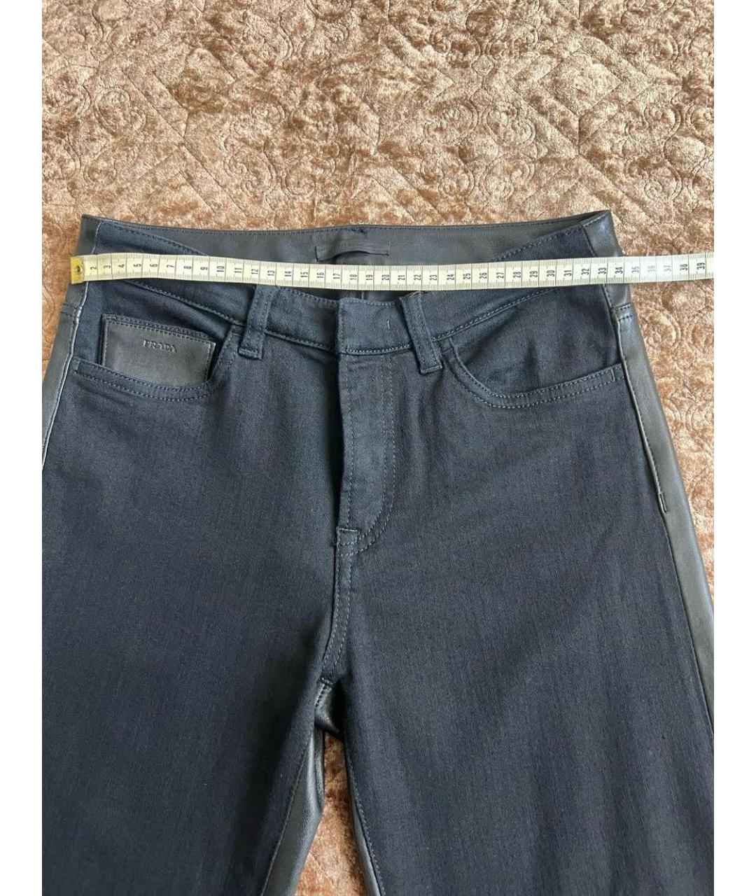 PRADA Черные джинсы слим, фото 4